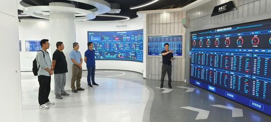 探索產教融合新路徑，信商學院赴樹根互聯調研工業互聯網技術專業建設
